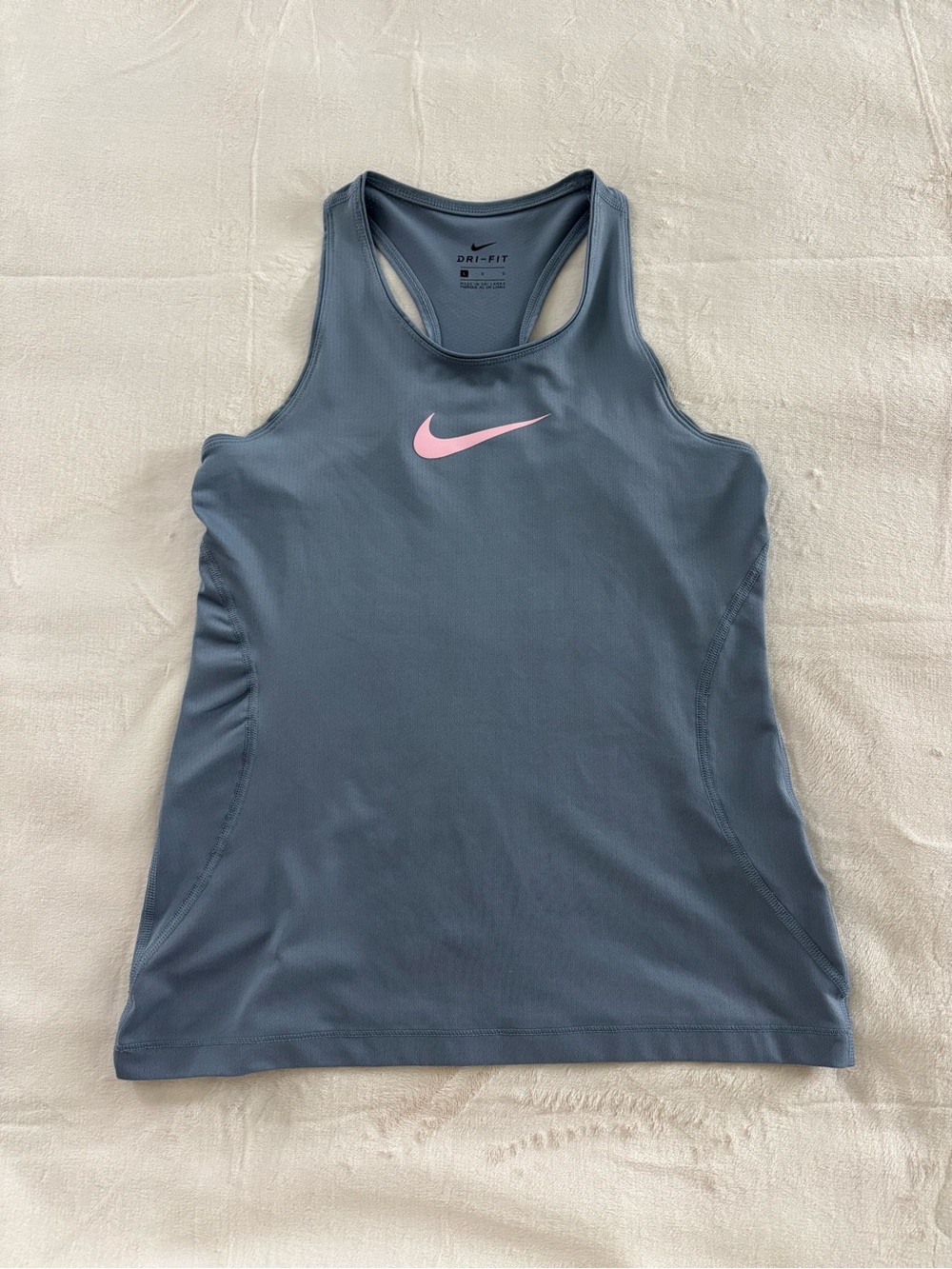 Nike grey athletic tank top